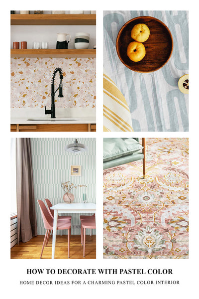 How To Decorate With Pastel Color