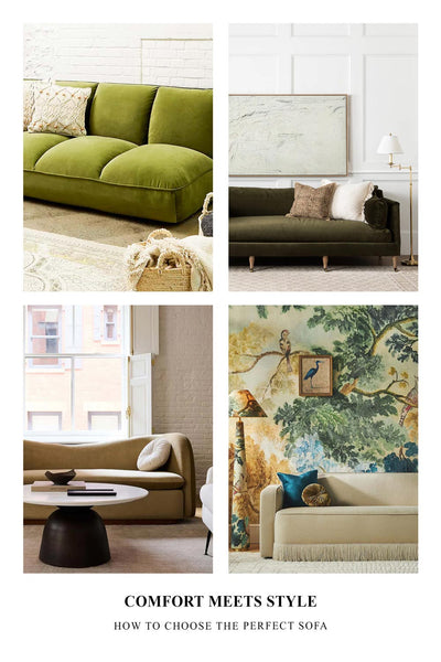 How To Choose The Perfect Sofa For Comfort And Style