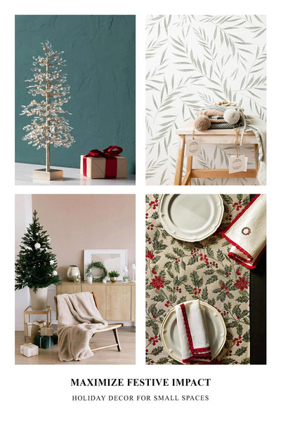 Small Christmas Tree And Other Holiday Decoration Ideas For Small Spaces