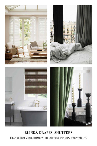 Transform Your Home With Custom Window Treatments Like Blinds, Drapes, Shutters